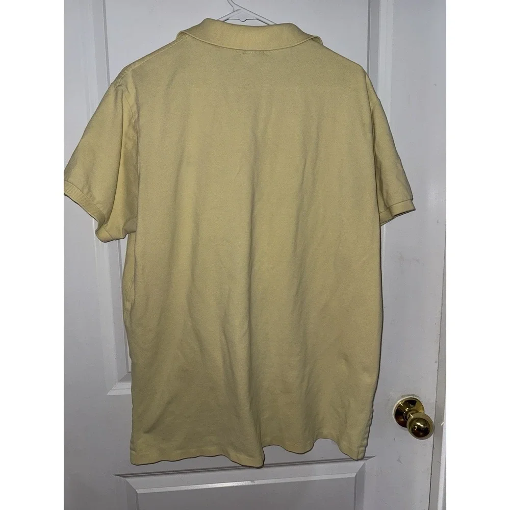 Polo Ralph Lauren Yellow Polo Shirt Mens Size XL‎ 100% Cotton